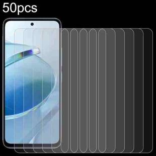 For Redmi 15C 5G 173.1mm 50pcs 0.26mm 9H 2.5D Tempered Glass Film