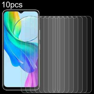 For vivo Y18e / Y18 / Y28 4G 10pcs 0.26mm 9H 2.5D Tempered Glass Film