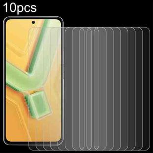 For vivo Y100 10pcs 0.26mm 9H 2.5D Tempered Glass Film