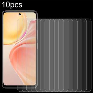 For vivo Y28 4G / Y19s 10pcs 0.26mm 9H 2.5D Tempered Glass Film