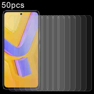 For vivo Y100 IDN 50pcs 0.26mm 9H 2.5D Tempered Glass Film