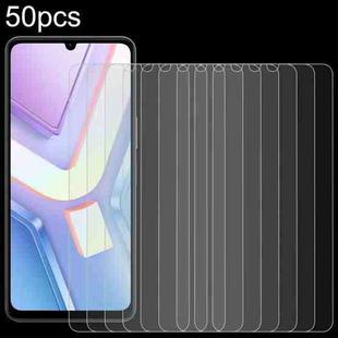 For vivo Y19s GT 5G 50pcs 0.26mm 9H 2.5D Tempered Glass Film