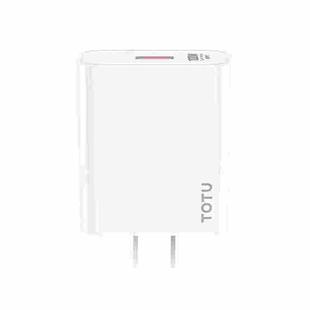 TOTU W123 100W USB Port Travel Charger, Specification:CN Plug(White)