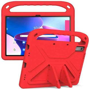 For Lenovo Tab P11 Gen 2 11.5 Handle EVA Shockproof Tablet Case with Holder(Red)