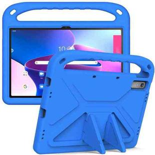 For Lenovo Tab P11 Gen 2 11.5 Handle EVA Shockproof Tablet Case with Holder(Blue)