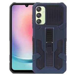 For Samsung Galaxy A24 All Inclusive Double-color TPU + PC Phone Case(Blue)