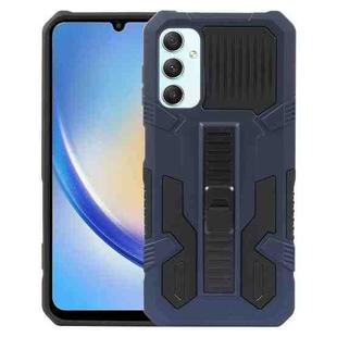 For Samsung Galaxy A34 All Inclusive Double-color TPU + PC Phone Case(Blue)