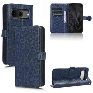 For Google Pixel 8 Honeycomb Dot Texture Leather Phone Case(Blue)