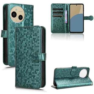 For Sharp Aquos Sense9 Honeycomb Dot Texture Leather Phone Case(Green)