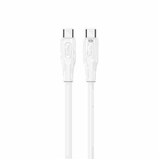 TOTU CB-4 Series USB-C / Type-C to USB-C / Type-C Fast Charge Data Cable, Length:1m(White)