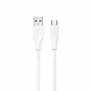 TOTU CB-4 Series USB to USB-C / Type-C Fast Charge Data Cable, Length:1m(White)