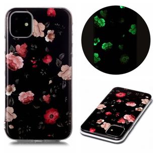 For iPhone 11 Luminous TPU Soft Protective Case(Rose)