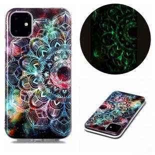 For iPhone 11 Luminous TPU Soft Protective Case(Mandala Flower)