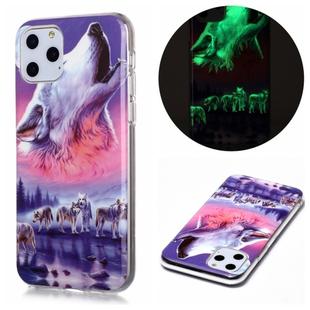 For iPhone 11 Pro Luminous TPU Soft Protective Case(Seven Wolves)