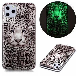 For iPhone 11 Pro Max Luminous TPU Soft Protective Case(Leopard Tiger)