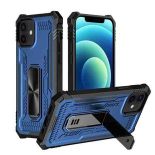 For iPhone 11 Pro Max Invisible Holder Phone Case(Dark Blue)