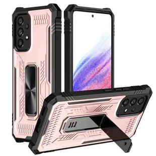 For Samsung Galaxy A53 Invisible Holder Phone Case(Pink)