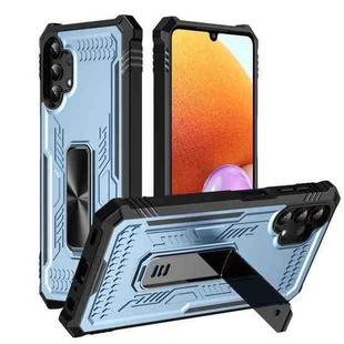 For Samsung Galaxy A03 Core Invisible Holder Phone Case(Sky Blue)