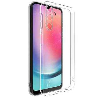 For Samsung Galaxy A24 4G IMAK UX-5 Series Transparent Shockproof TPU Protective Phone Case