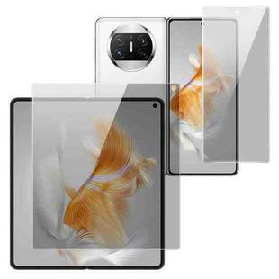 For Huawei Mate X5 / X3 1 Sets imak Anti-spy Curved Full Screen Hydrogel Film (Outer Screen + Inner Screen)