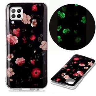 For Huawei P40 Lite Luminous TPU Soft Protective Case(Rose)