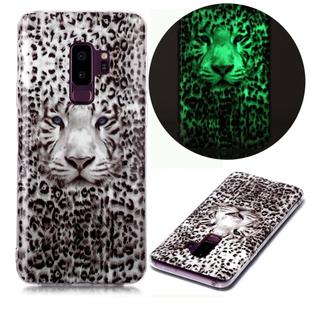 For Samsung Galaxy S9 Luminous TPU Soft Protective Case(Leopard Tiger)