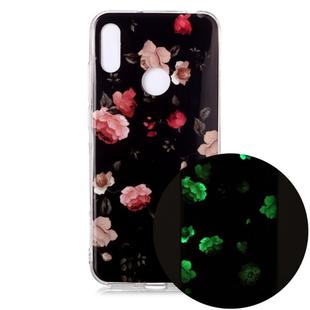 For Huawei Y6 (2019) Luminous TPU Soft Protective Case(Rose)