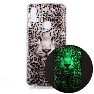 For Huawei Y6 (2019) Luminous TPU Soft Protective Case(Leopard Tiger)
