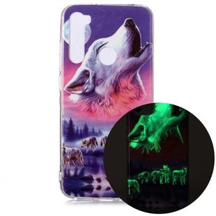 For Xiaomi Redmi Note 8 Luminous TPU Soft Protective Case(Seven Wolves)