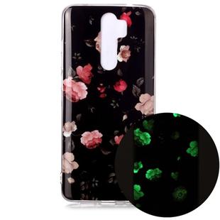 For Xiaomi Redmi Note 8 Pro Luminous TPU Soft Protective Case(Rose)