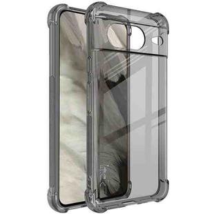 For Google Pixel 8 imak Shockproof Airbag TPU Phone Case(Transparent Black)