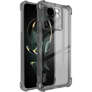 For Xiaomi Redmi K60 Ultra 5G imak Shockproof Airbag TPU Phone Case(Transparent Black)