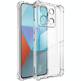 For Xiaomi Redmi Note 13 Pro imak Shockproof Airbag TPU Phone Case(Transparent)