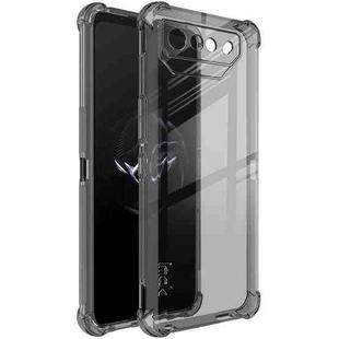 For Asus ROG Phone 7 Ultimate imak Shockproof Airbag TPU Phone Case(Transparent Black)
