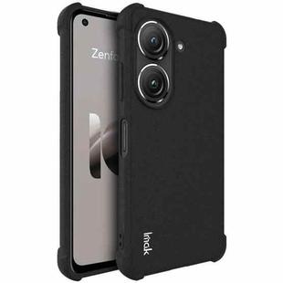 For Asus Zenfone 10 5G imak Shockproof Airbag TPU Phone Case(Matte Black)