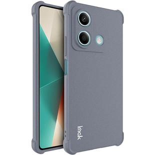 For Xiaomi Redmi Note 13 5G imak Shockproof Airbag TPU Phone Case(Matte Grey)