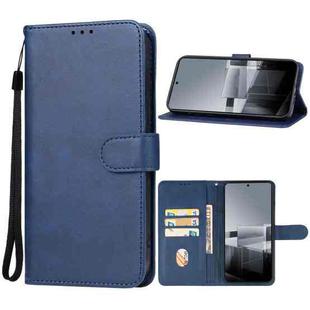 For Asus Zenfone 11 Ultra Leather Phone Case(Blue)