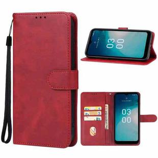 For Nokia C300 4G US Version Leather Phone Case(Red)