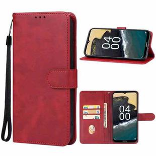 For Nokia G310 Leather Phone Case(Red)