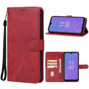 For Nokia C210 Leather Phone Case(Red)