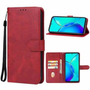 For vivo Y36 Leather Phone Case(Red)
