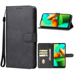 For vivo Y02t Leather Phone Case(Black)