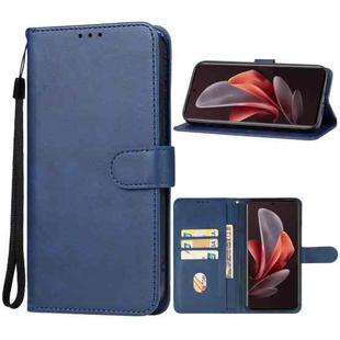 For vivo V29e Leather Phone Case(Blue)