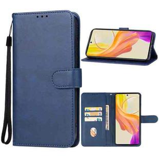 For vivo Y77t Leather Phone Case(Blue)