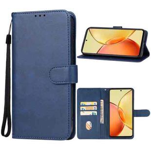 For vivo Y36 Russia Leather Phone Case(Blue)