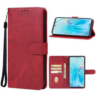 For vivo Y100i Leather Phone Case(Red)