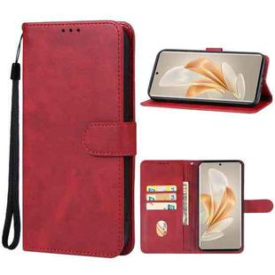 For vivo S18e Leather Phone Case(Red)