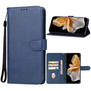 For vivo V30 Pro Leather Phone Case(Blue)