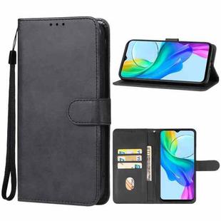 For vivo Y03 Leather Phone Case(Black)