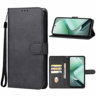 For vivo iQOO Z9x Leather Phone Case(Black)
